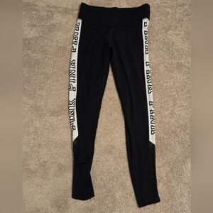 VS PINK mesh panel yoga leggings